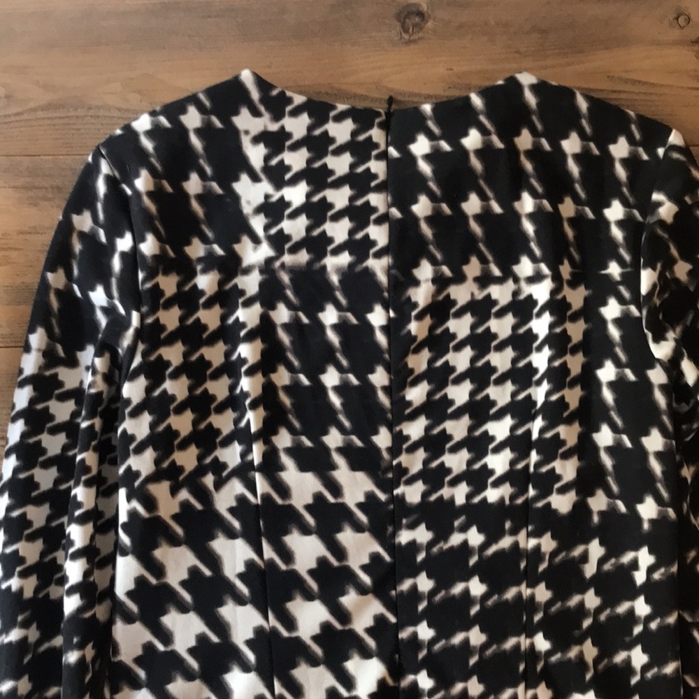 Trina Turk Houndstooth Dress, Size Small